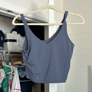 Cropped athletic top
